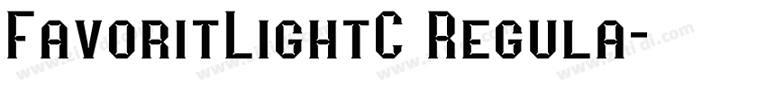 FavoritLightC Regula字体转换